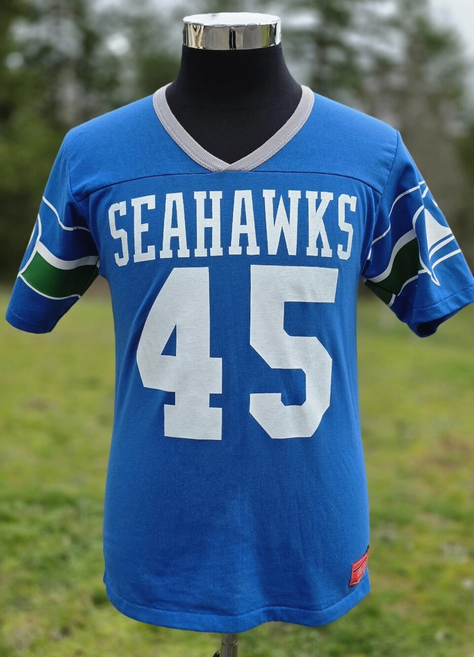 Vintage Seattle Seahawks Kenny Easley Rawlings Jersey Adult Size Medium 80s OG